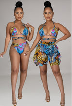 Load image into Gallery viewer, 3pc Blue Sand Swim Set