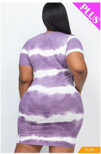 Load image into Gallery viewer, Stripe Tie-Dye Dress
