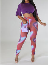 Load image into Gallery viewer, Purple Passion Legging Set
